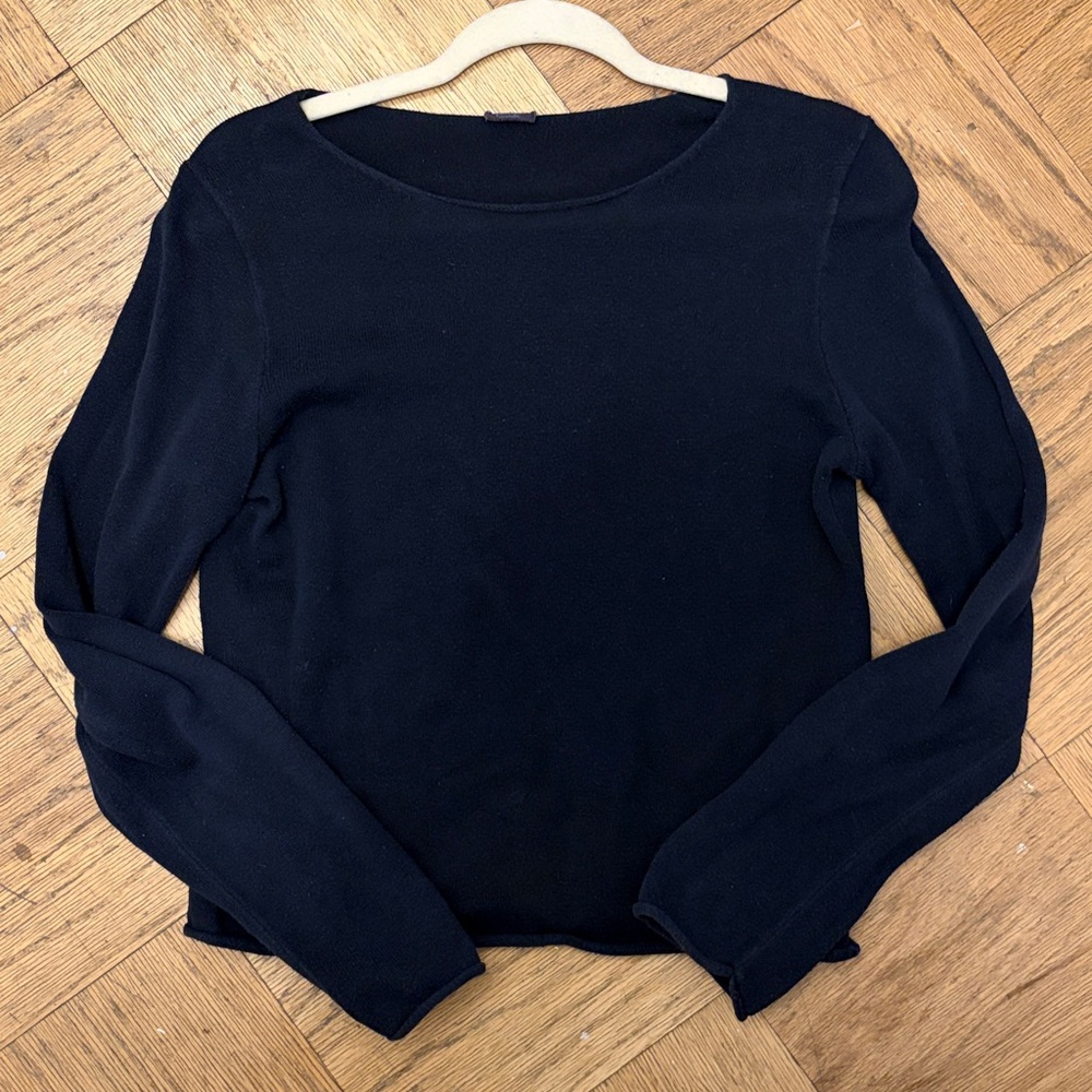 Brandy Melville Navy Cotton Sweater